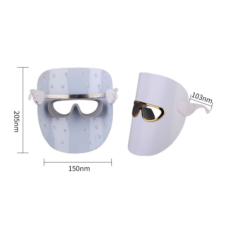 led face mask light therapy facial mask