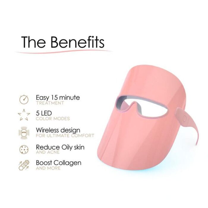 led face mask light therapy facial mask