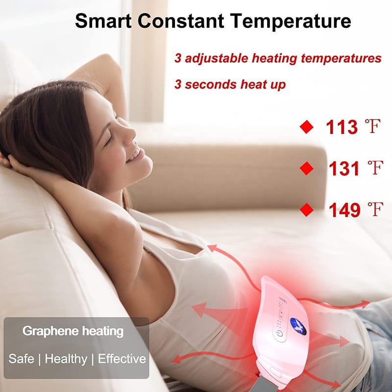 warm palace belt lumbar stomach heating womb massage uterus waist massage